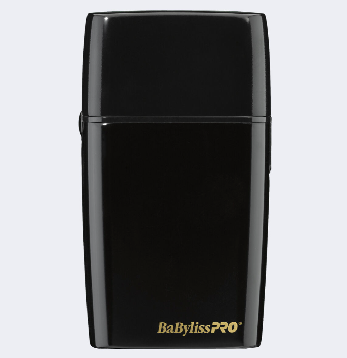 BABYLISSPRO® FOILFX02™ RASOIR DOUBLE À GRILLES SANS FIL EN MÉTAL NOIR FXFS2B