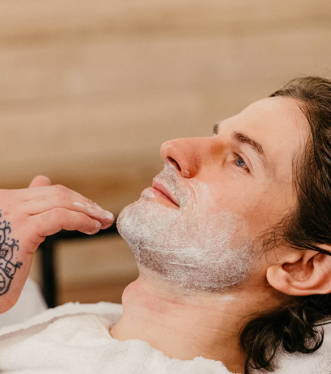 CRÈME PRÉ-RASAGE Proraso : Eucalyptus RAFRAÎCHISSANT Vert P301