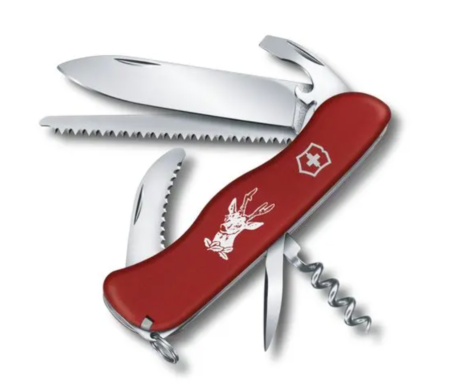 Swiss Army Tools - Grand couteau de poche Hunter Red 0.8573-X1