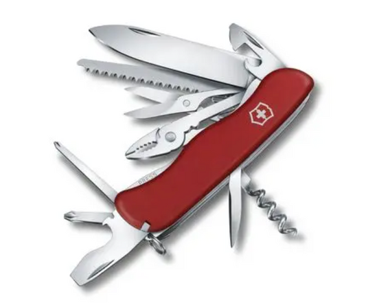 Swiss Army Tools - Grand couteau de poche Hercules Rouge 0.8543-X1
