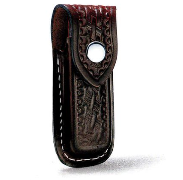 Swiss Army Tools - Pochette de ceinture pour accessoires en cuir marron Zermatt Medium 4.1099.13