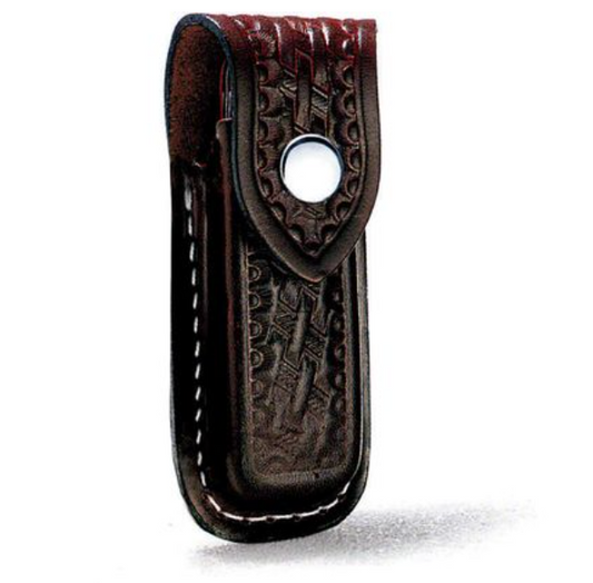 Swiss Army Tools - Pochette de ceinture pour accessoires en cuir marron Zermatt Medium 4.1099.13