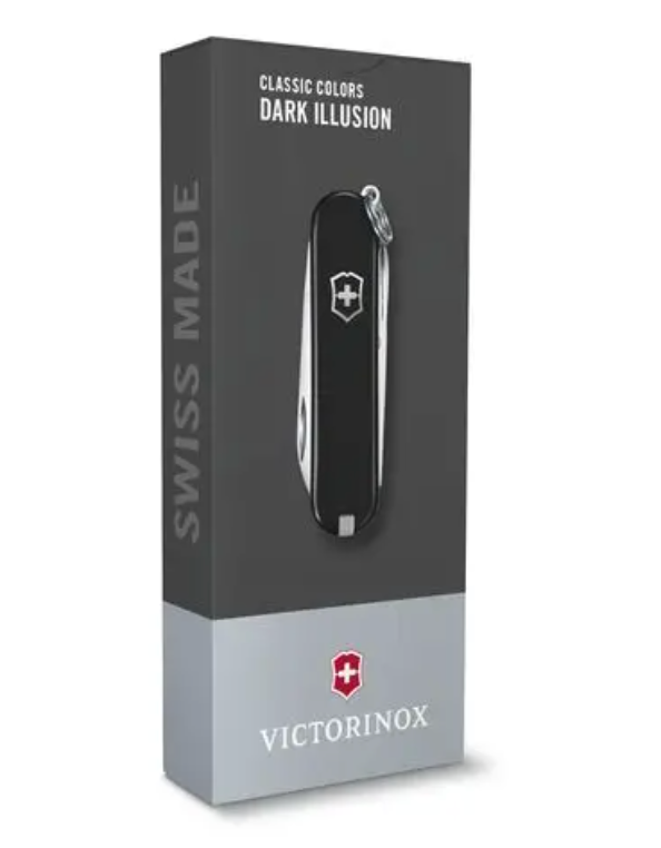 Swiss Army Tools - Small Pocket Knife Classic SD Dark Illusion Black 0.6223.3G