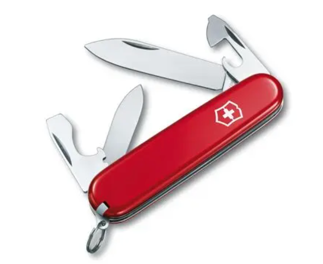 Swiss Army Tools - Couteau de poche moyen Recruit Red 0.2503-033-X1