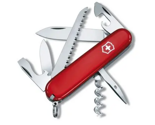 Swiss Army Tools - Couteau de poche moyen Camper Red 1.3613