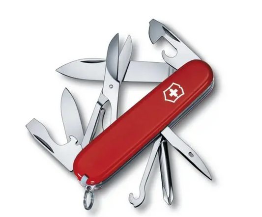 Swiss Army Tools - Couteau de poche moyen Super Tinker Red 1.4703-033-X1