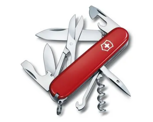 Swiss Army Tools - Couteau de poche moyen Climber Red 1.3703