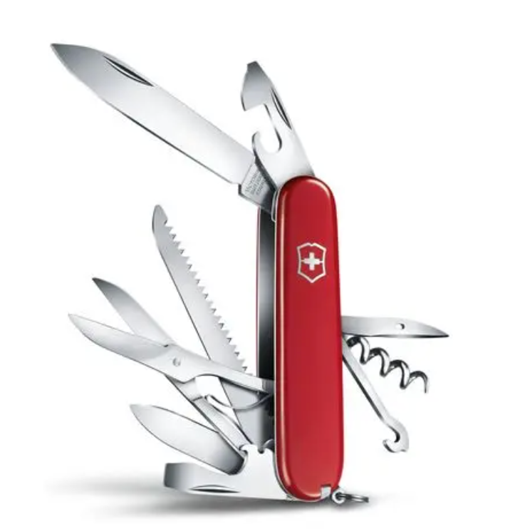 Swiss Army Tools - Couteau de poche moyen Huntsman Red 1.3713