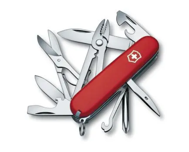 Swiss Army Tools - Couteau de poche moyen Deluxe Tinker 1.4723-033-X1