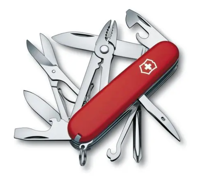 Swiss Army Tools - Couteau de poche moyen Deluxe Tinker 1.4723-033-X1