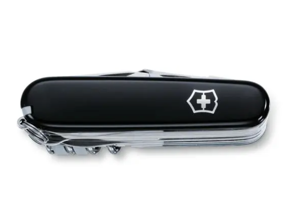 Swiss Army Tools - Couteau de poche moyen Swiss Champ Black 1.6795.3-X1