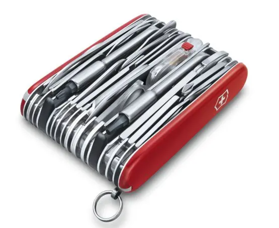 Swiss Army Tools - Couteau de poche moyen Swiss Champ XXL 1.6795.XXL