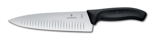 Couteaux de cuisine Victorinox - Couteau de chef suisse classique 8" droit, lame Granton