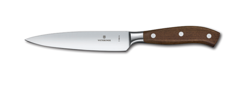 Couteaux de cuisine Victorinox - GRAND MAITRE WOOD Chef Lame droite 8"