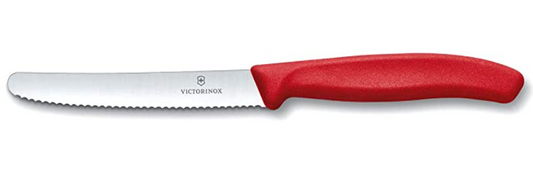 Couteaux de cuisine Victorinox - Swiss Classic Utility 4½" dentelé, lame ronde