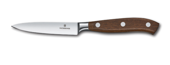 Couteaux de cuisine Victorinox - GRAND MAITRE WOOD Lame droite 4"