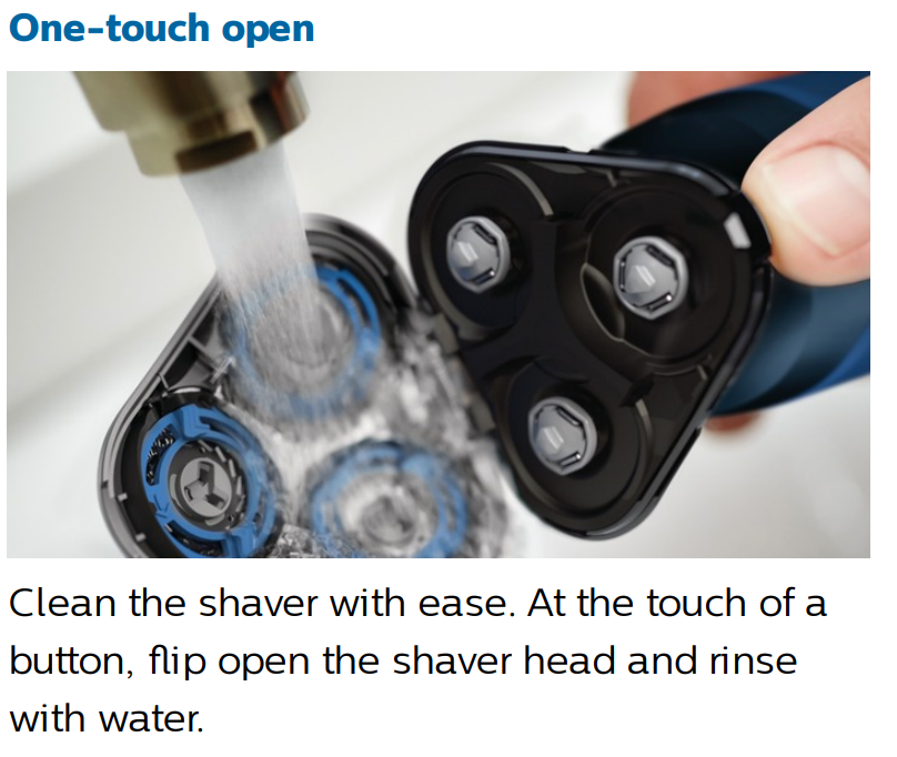 Rasoir électrique Philips série 5000 humide/sec S5466/17