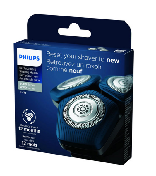 Lames de rechange pour rasoir Philips série 5000/7000 SH71/53