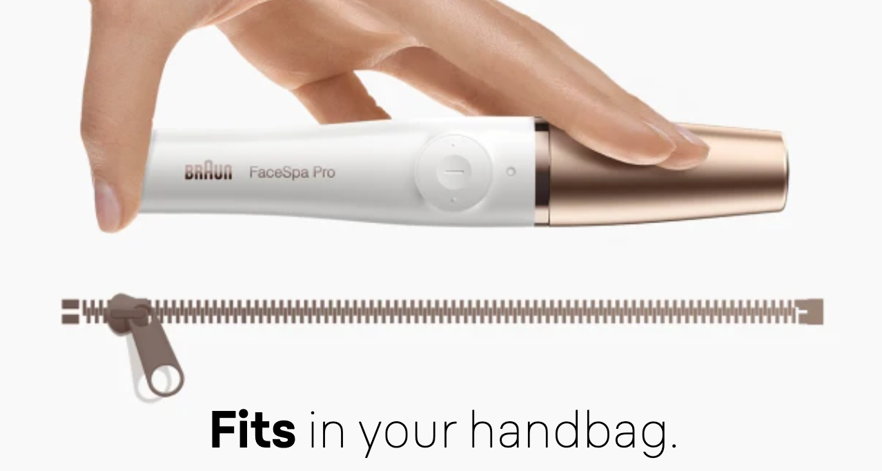 Épilateur visage Braun FaceSpa 911 Pro SE911