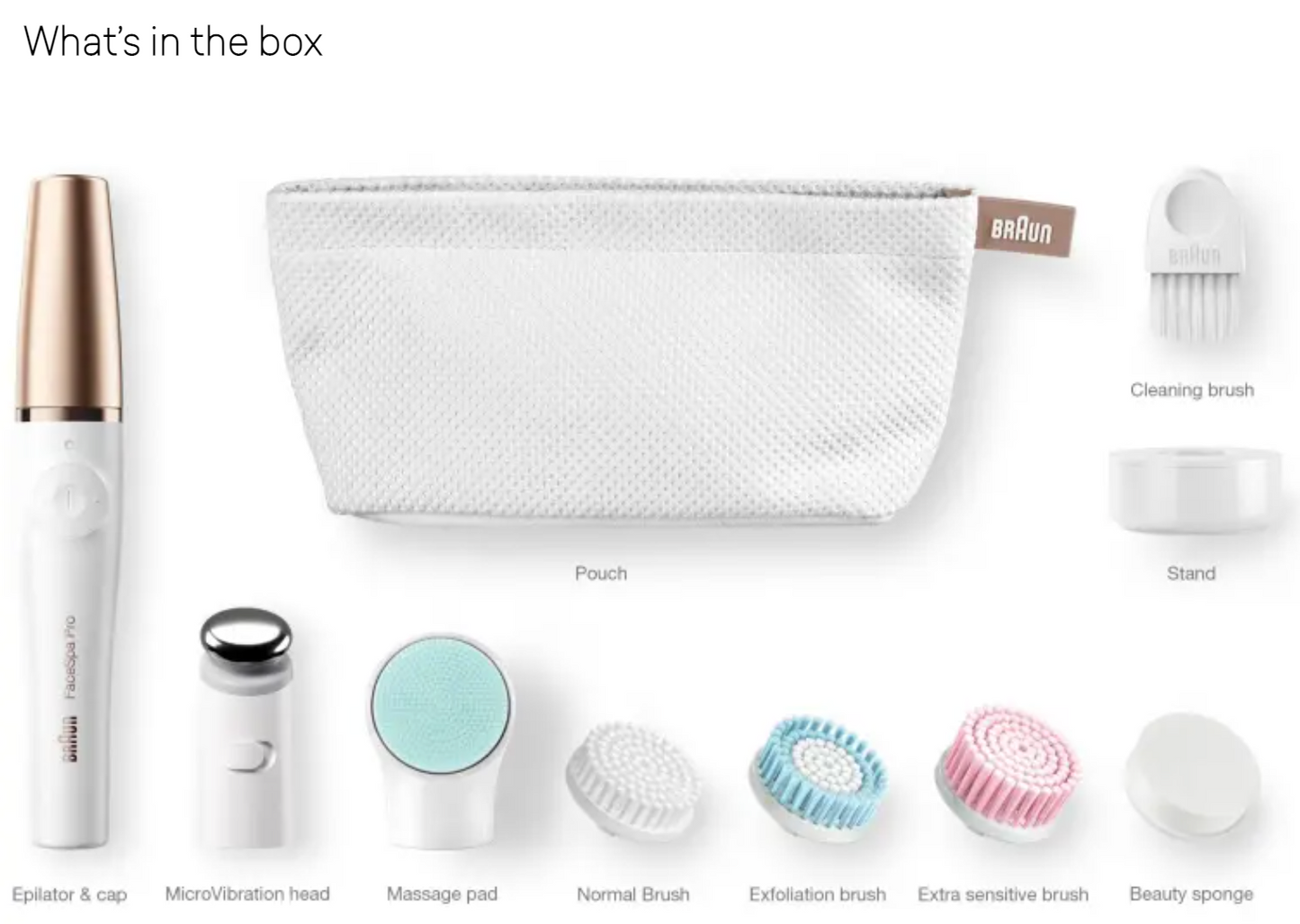 Épilateur visage Braun FaceSpa 911 Pro SE911