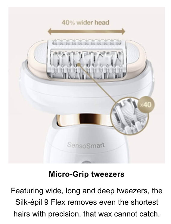 Braun Beauty Set 9 Épilateur Flex SES 9300