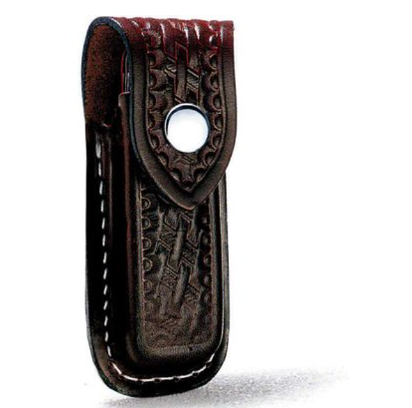 Swiss Army Tools - Pochette de ceinture pour accessoires en cuir marron Zermatt Medium 4.1099.13