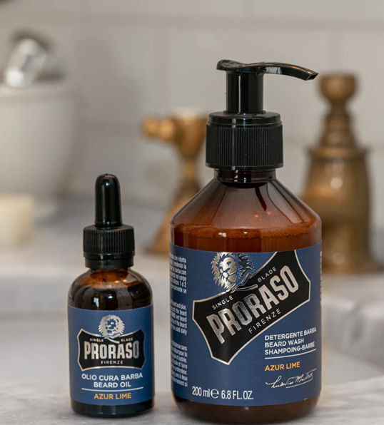 Huile à barbe Proraso : Lime azur P741