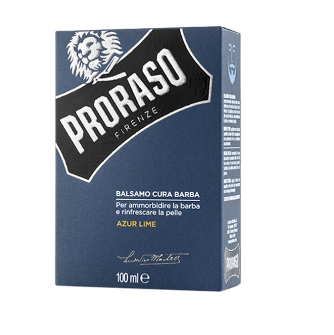 Baume à barbe Proraso : Lime azur P731