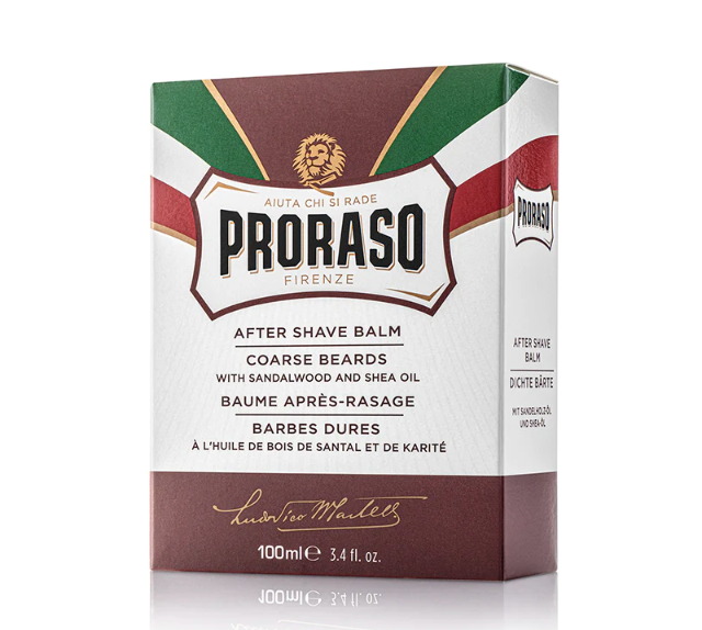 Baume après-rasage Proraso : Barbes rouges et épaisses P982