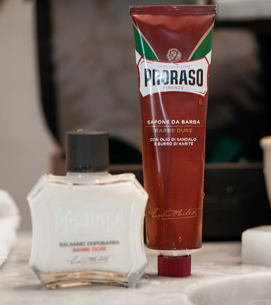 Baume après-rasage Proraso : Barbes rouges et épaisses P982