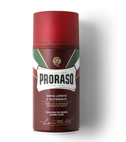 Mousse à raser Proraso : Barbes rousses rouges P189