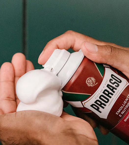 Mousse à raser Proraso : Barbes rousses rouges P189