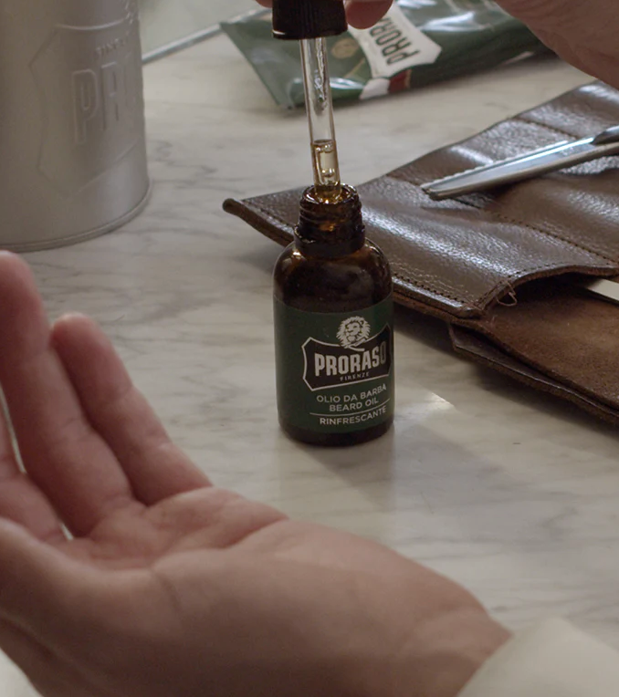 Huile à barbe rafraîchissante Proraso P743