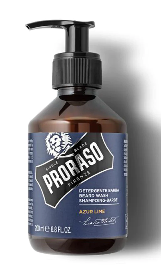 Nettoyant pour barbe Proraso : Citron vert azur P751