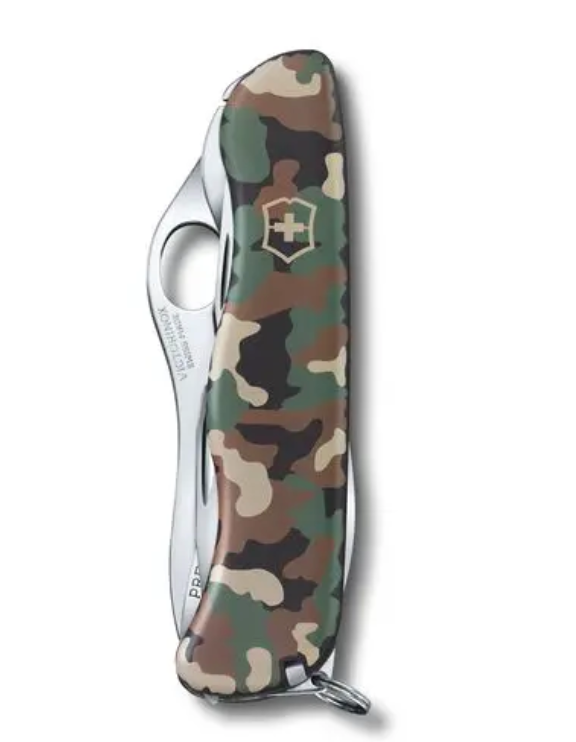 Outil de l'armée suisse Trekker à une main Camouflage 0.8463.MW94