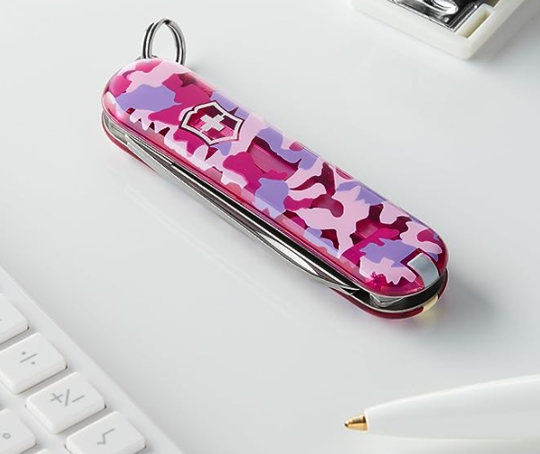Swiss Army Classic Tool Pink Camouflage 0.6223.T5R2-X3