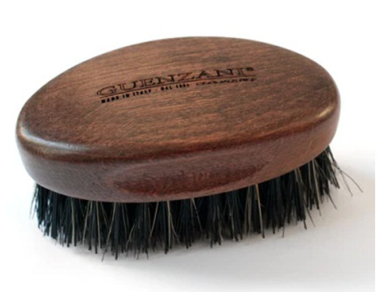 Guenzani Brosse à barbe en bois foncé sanglier renforcé 263065