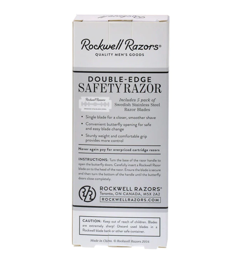 Rasoir de sécurité Rockwell Razors R1 Rookie Butterfly RR-960958
