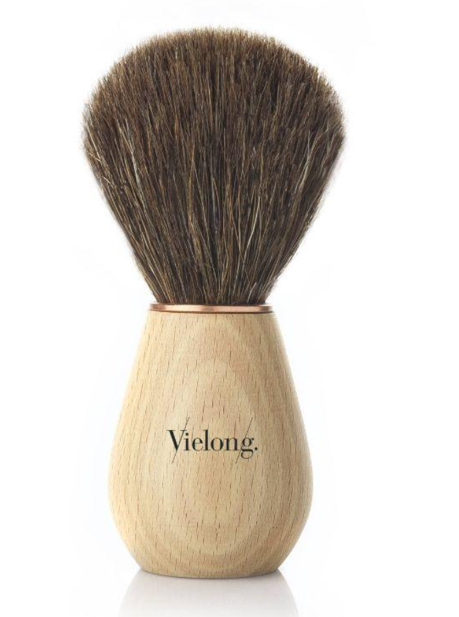 Vielong Wave Horse Hair Shaving Brush, Wood Handle VL-B0020921