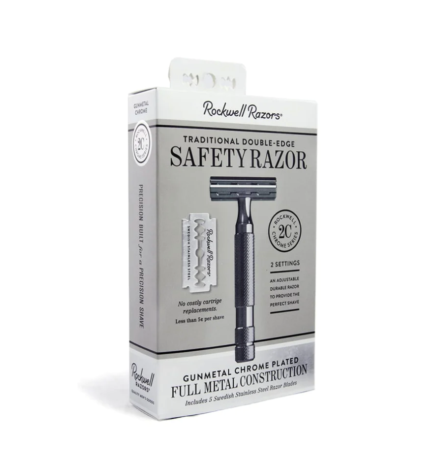 Rasoir double tranchant Rockwell Razors 2C - Gunmetal RR-960330