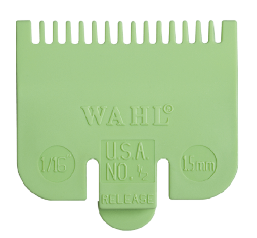 Wahl Clipper Guide 1/2 (1/16", 1,5MM) Vert Pâle 83165