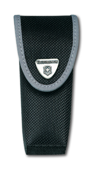 Pochette de ceinture noire de l'armée suisse en nylon moyen 4.0548.3-X1