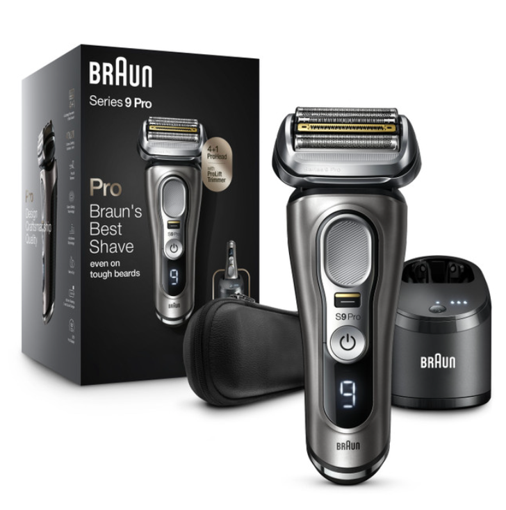 Rasoir électrique Braun, série 9 Pro, avec SmartCare Center, 9465 cm3