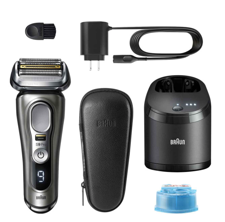 Rasoir électrique Braun, série 9 Pro, avec SmartCare Center, 9465 cm3