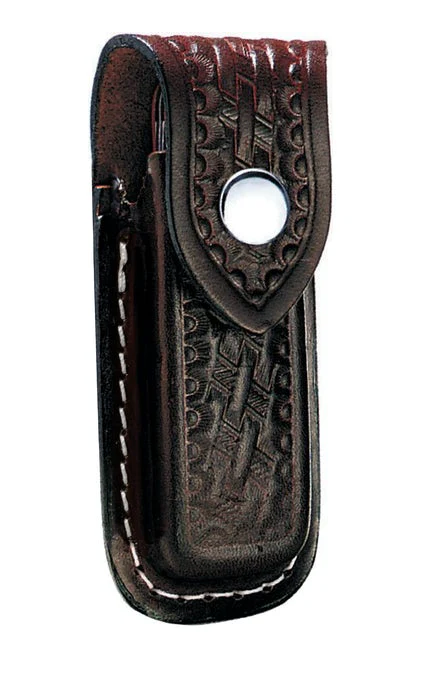 Swiss Army Tools - Pochette de ceinture pour accessoires en cuir marron extra large 4.1099.17