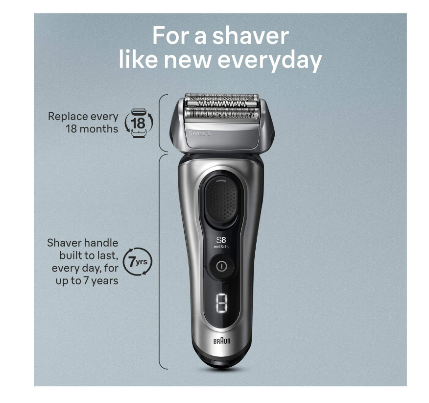 Rasoir électrique Braun Series 8 8517s