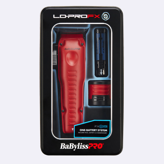 Tondeuse BaBylissPRO® FXONE™ Lo-ProFX édition limitée rouge mat FX829MR