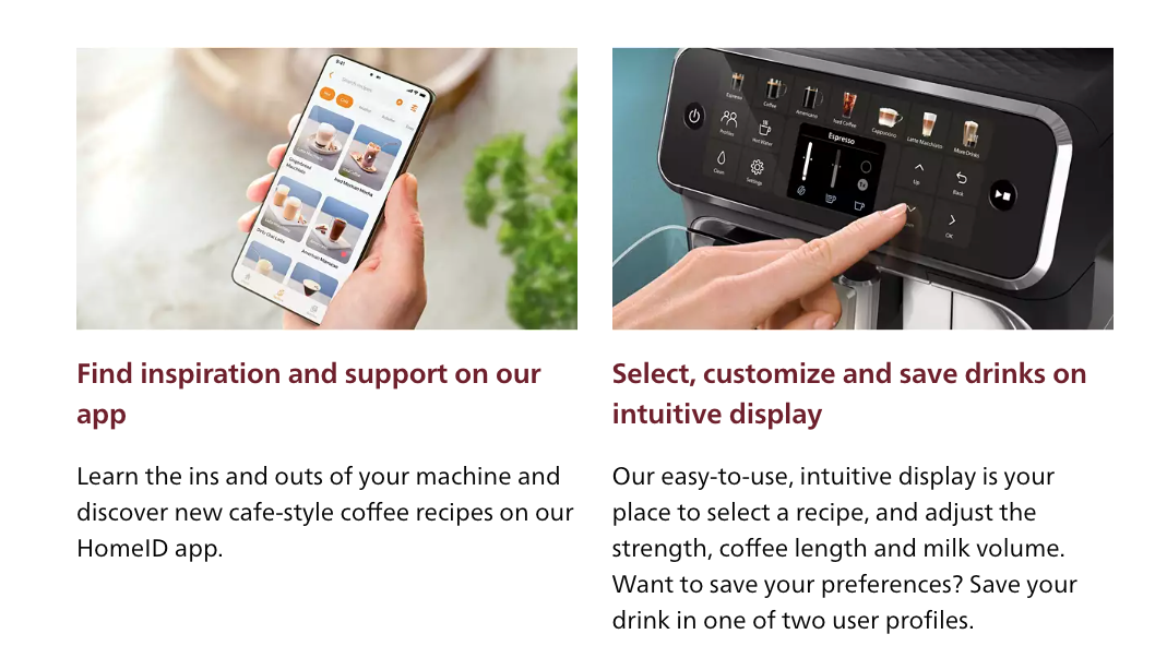 Philips Series 4300 Fully Automatic Espresso Machine EP4447/90