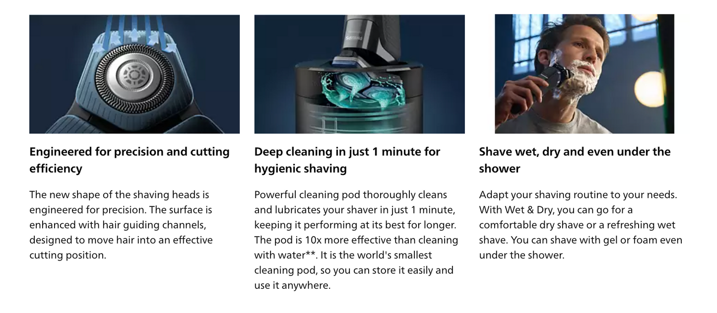 Philips Shaver SkinIQ S7882/50