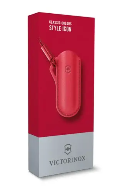 Swiss Army Tools - Pochette d'accessoires en cuir rouge 4.067